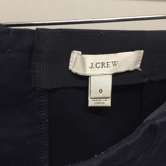 J.Crew | 0 | Navy Skirt Mini Flare - Picture 3 of 7